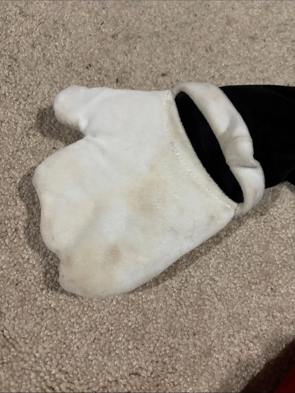 Disney Black Plush Character Hoodie with Ears - Picture 3 of 4